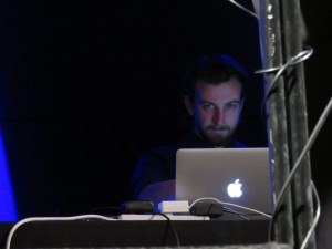 Brandon Boone, looking suitably sinister at a show